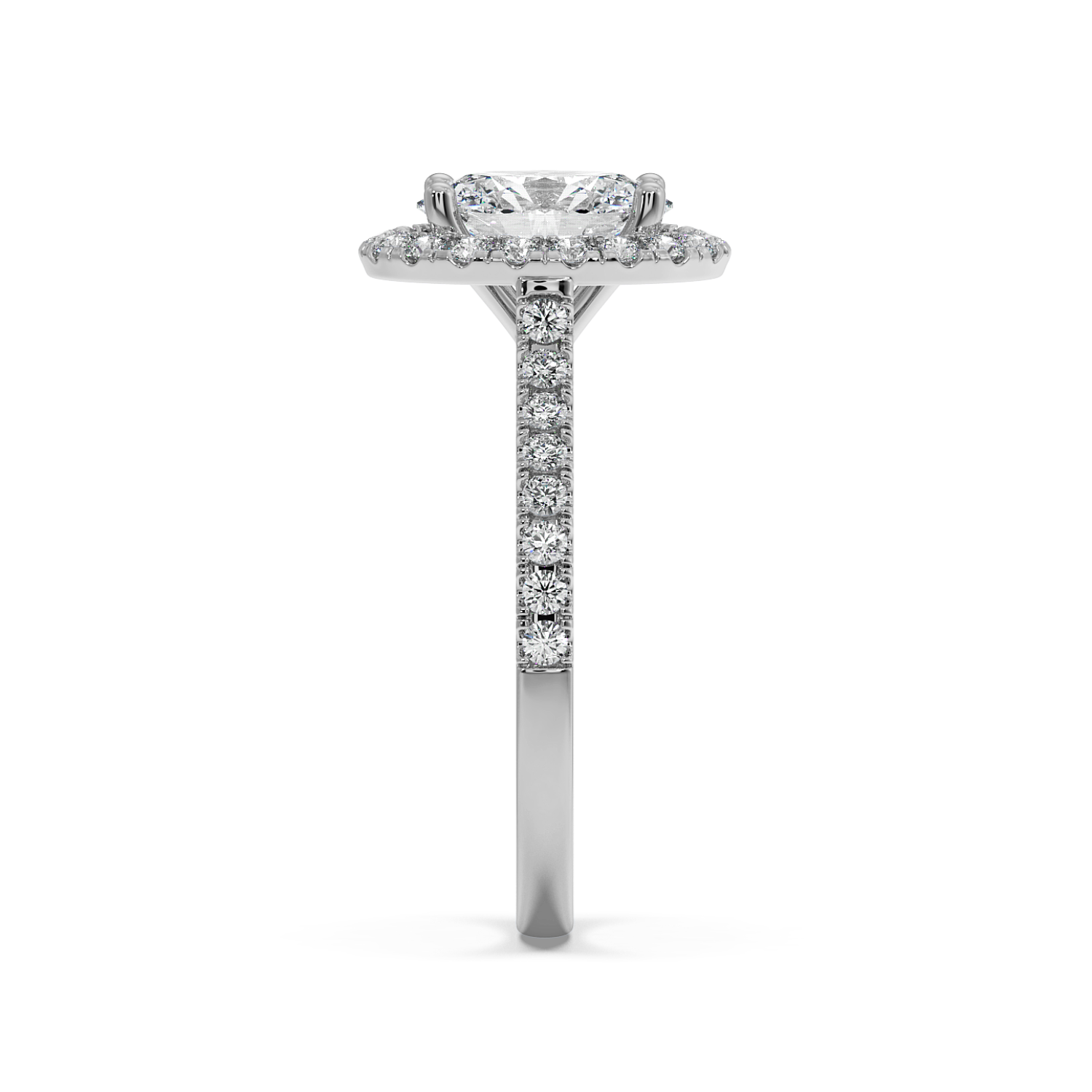Miraat - White Gold - miraat-WG-oval-side