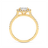 Miraat - Yellow Gold - miraat-YG-emerald-front