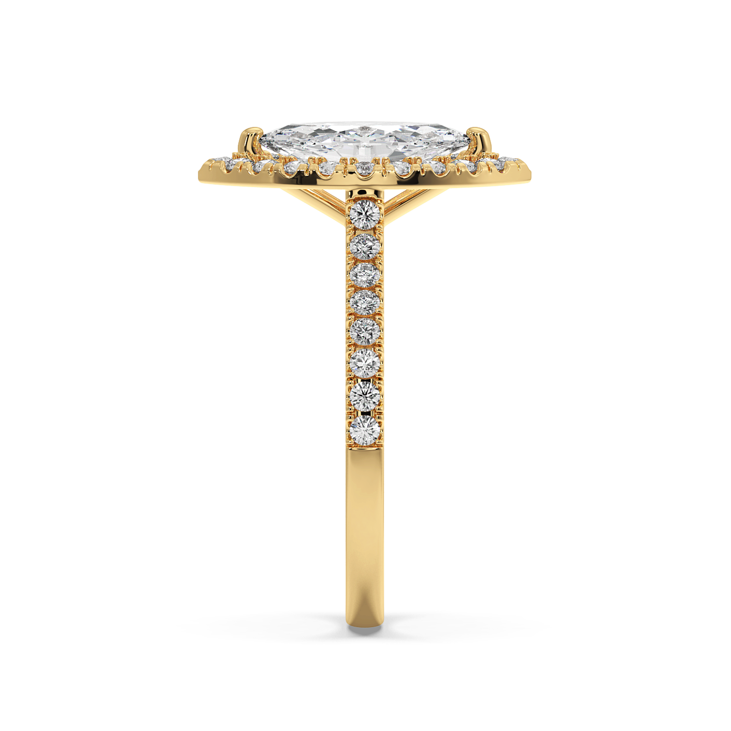 Miraat - Yellow Gold - miraat-YG-marquise-side