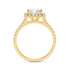 Miraat - Yellow Gold - miraat-YG-princess-front