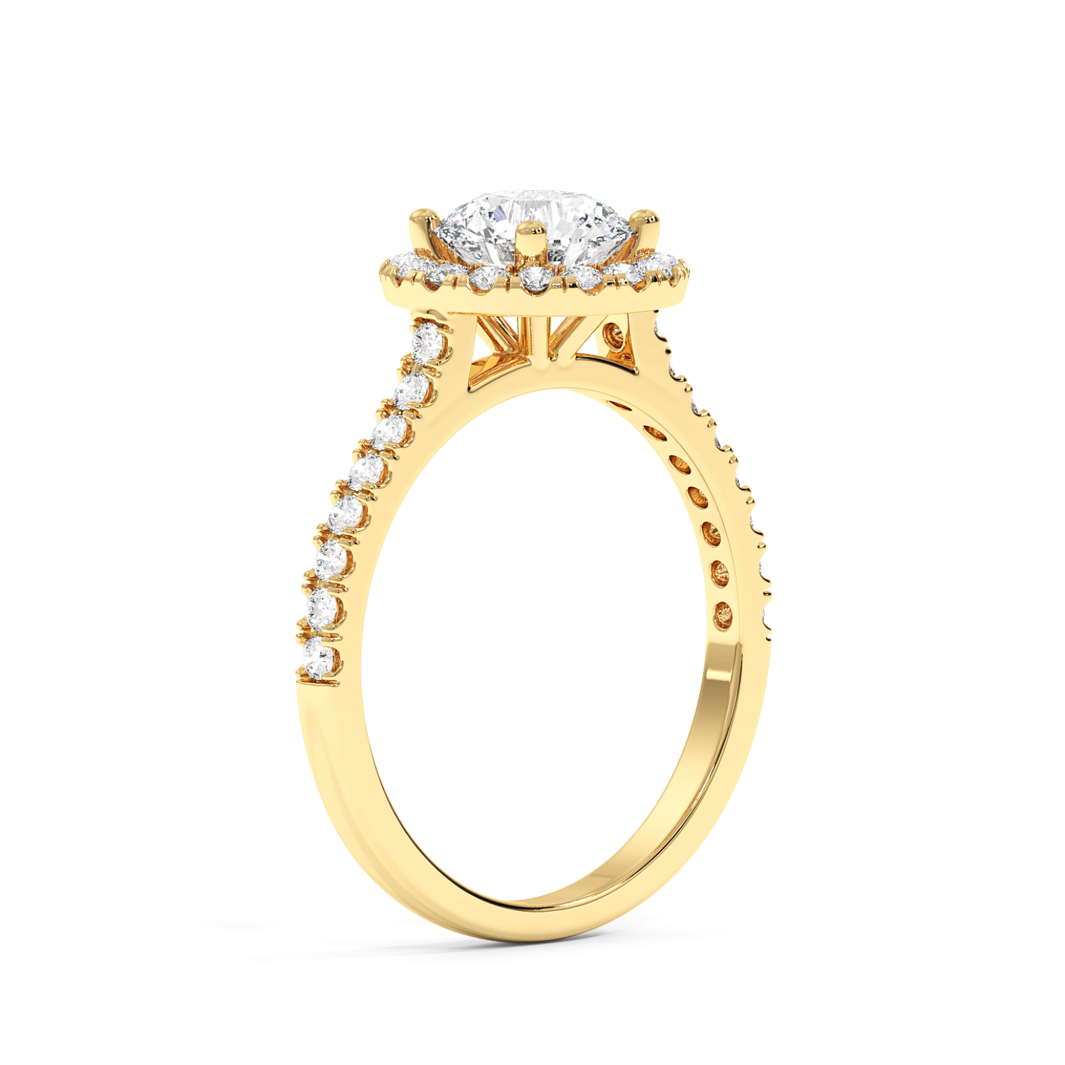 Miraat - Yellow Gold - miraat-YG-round-angle