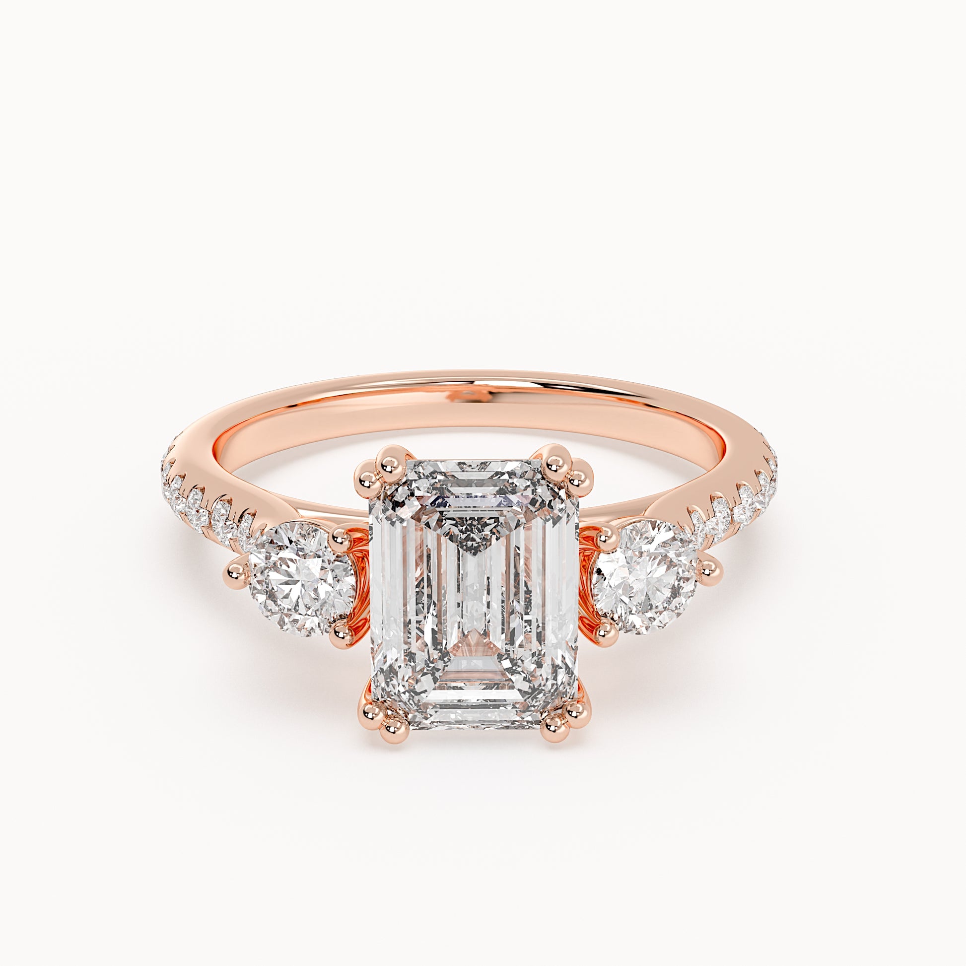 Monica - Rose Gold - monica-RG-emerald-hero