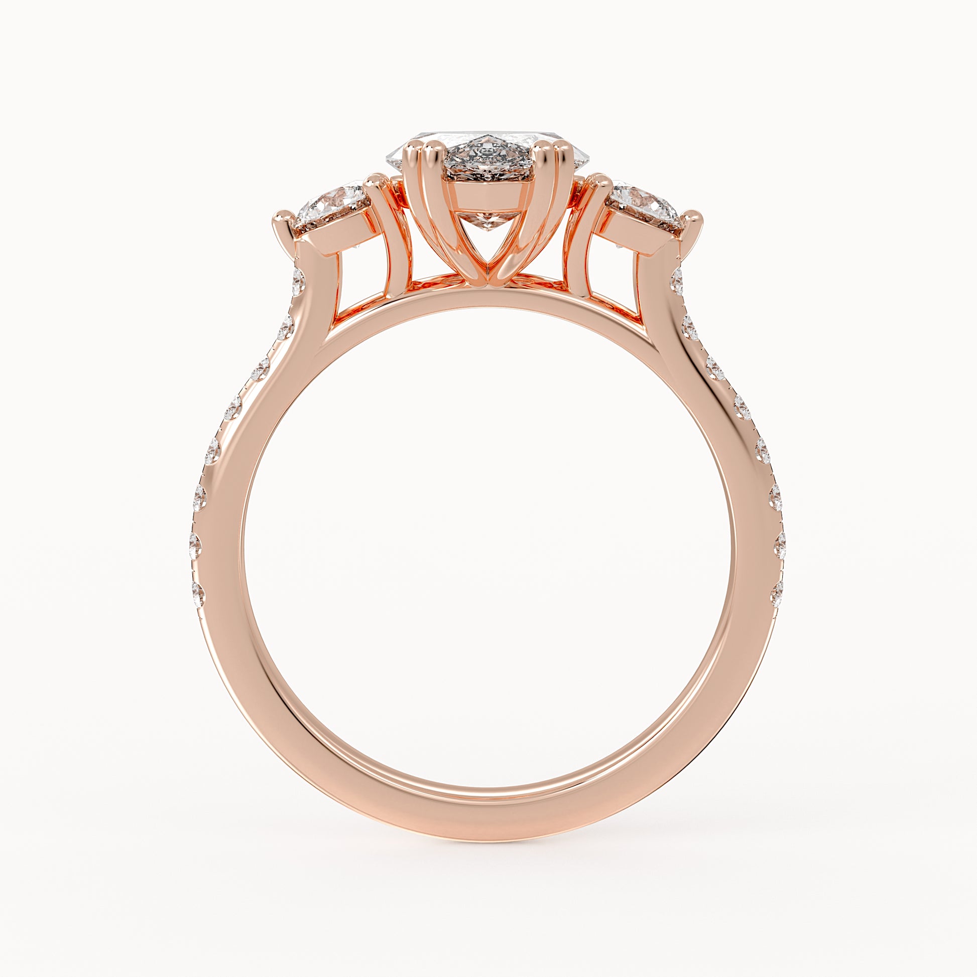 Monica - Rose Gold - monica-RG-marquise-front