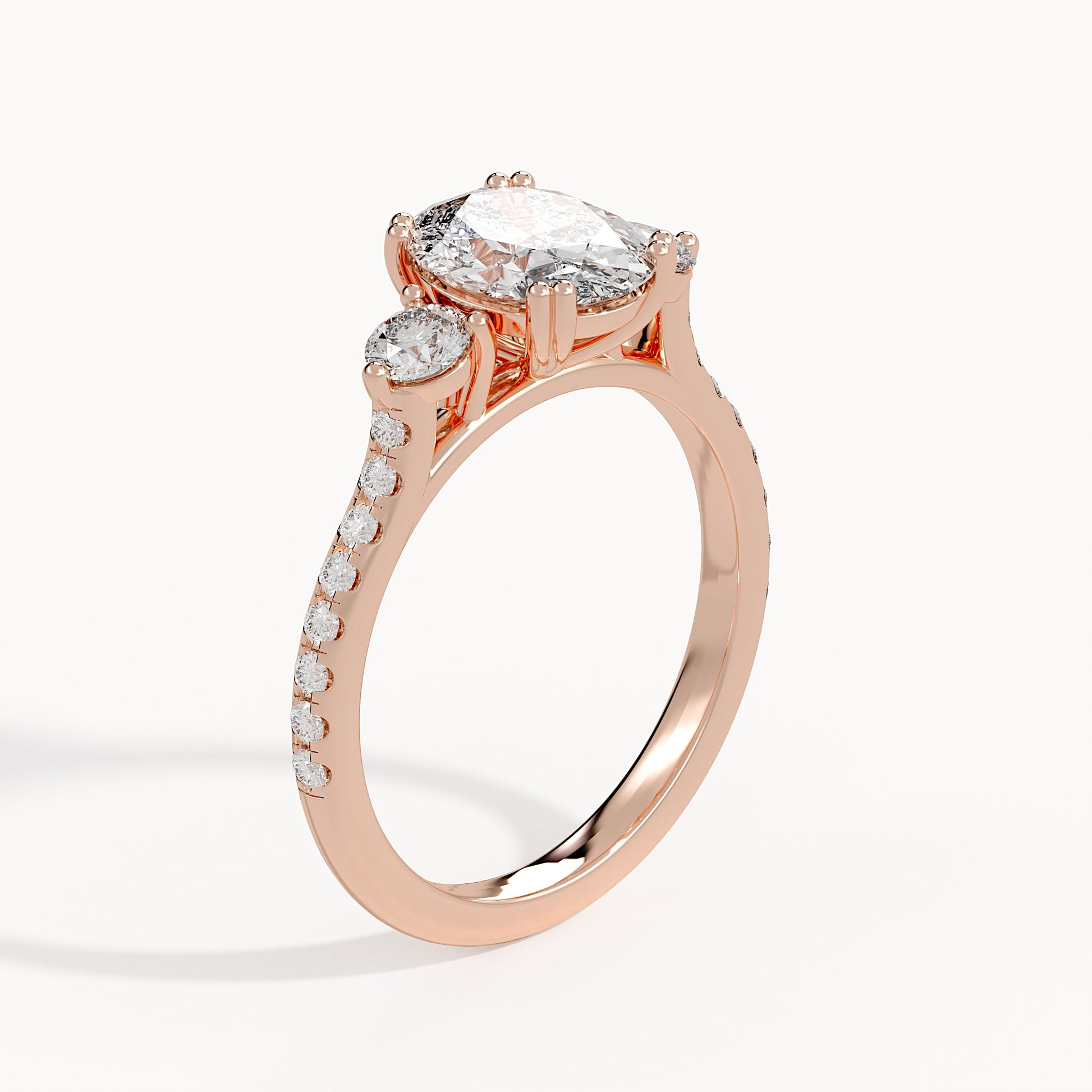 Monica - Rose Gold - monica-RG-oval-angle