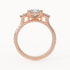 Monica - Rose Gold - monica-RG-princess-front