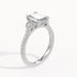 Monica - White Gold - monica-WG-emerald-angle