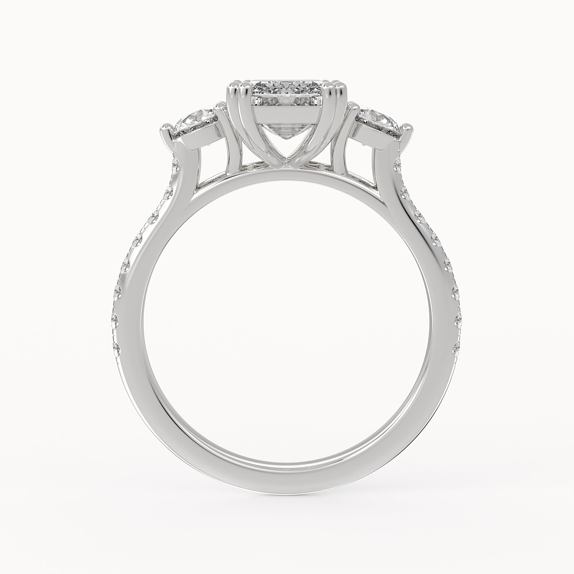Monica - White Gold - monica-WG-emerald-front