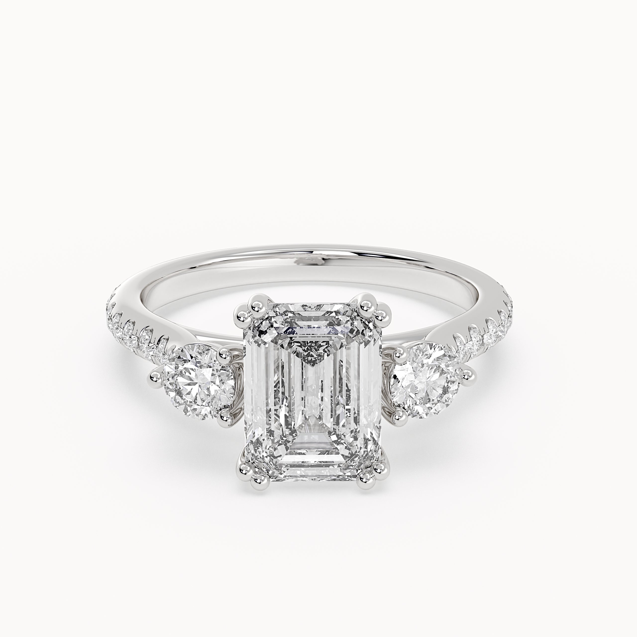 Monica - White Gold - monica-WG-emerald-hero