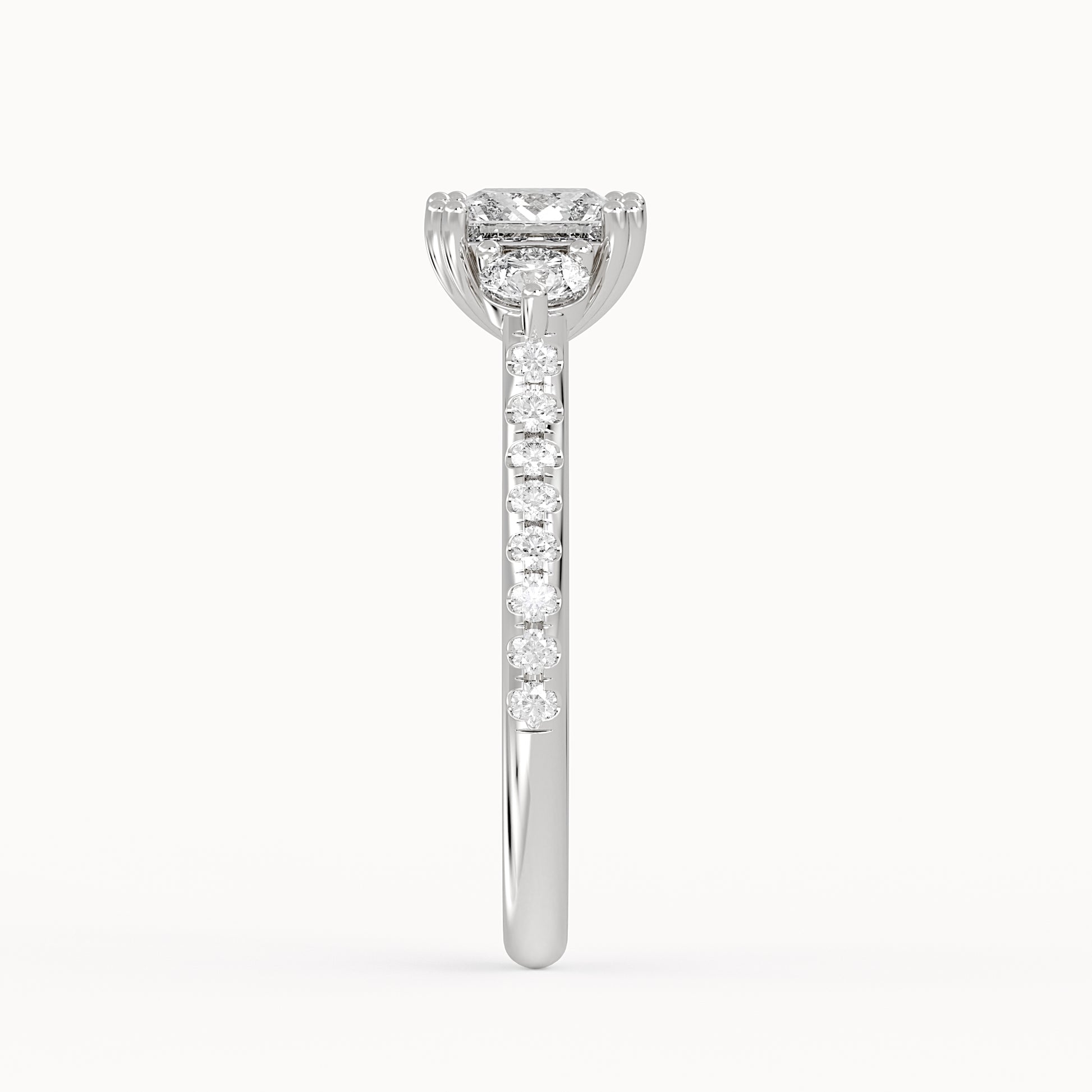 Monica - White Gold - monica-WG-princess-side