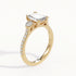 Monica - Yellow Gold - monica-YG-emerald-angle