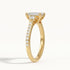 Monica - Yellow Gold - monica-YG-emerald-side