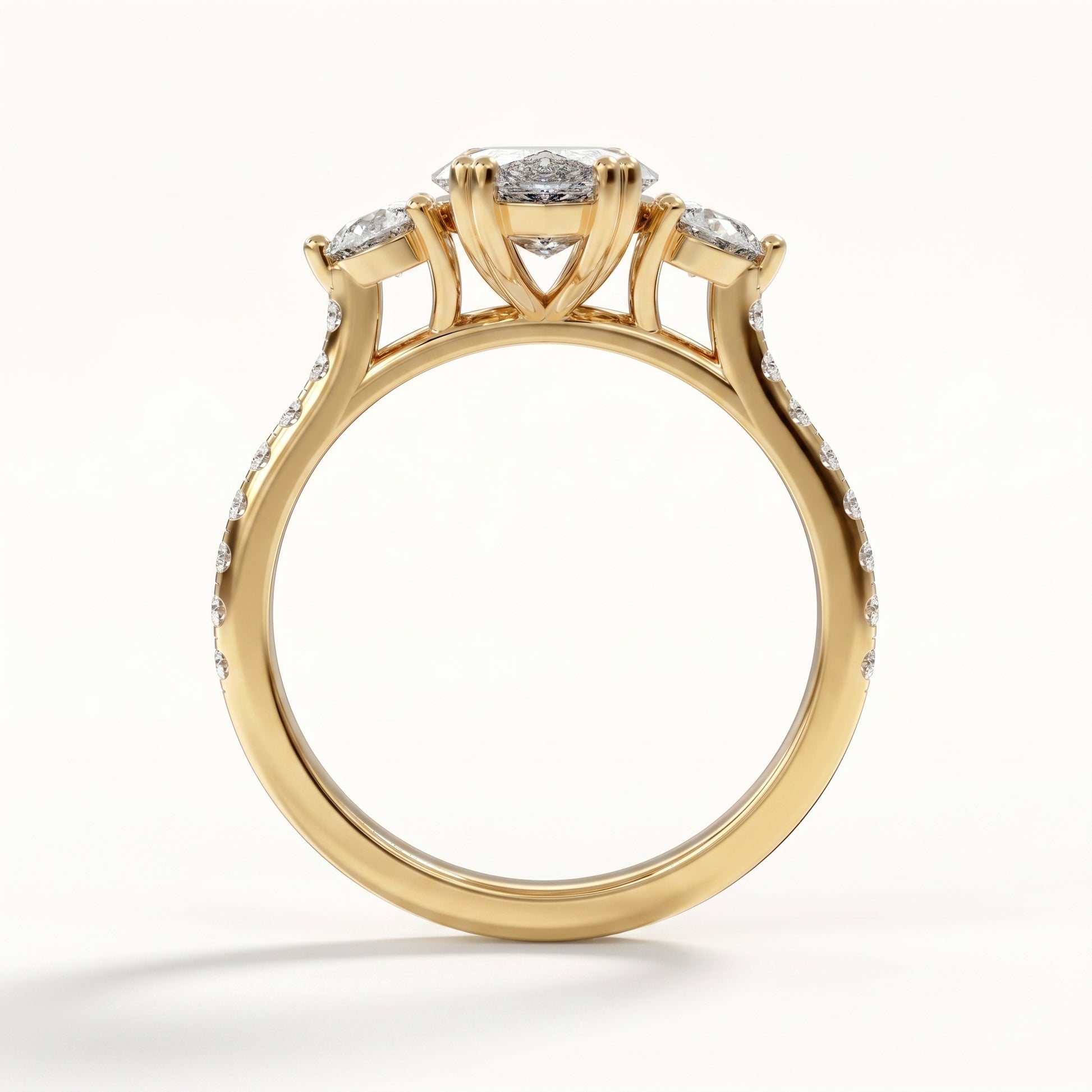 Monica - Yellow Gold - monica-YG-marquise-front