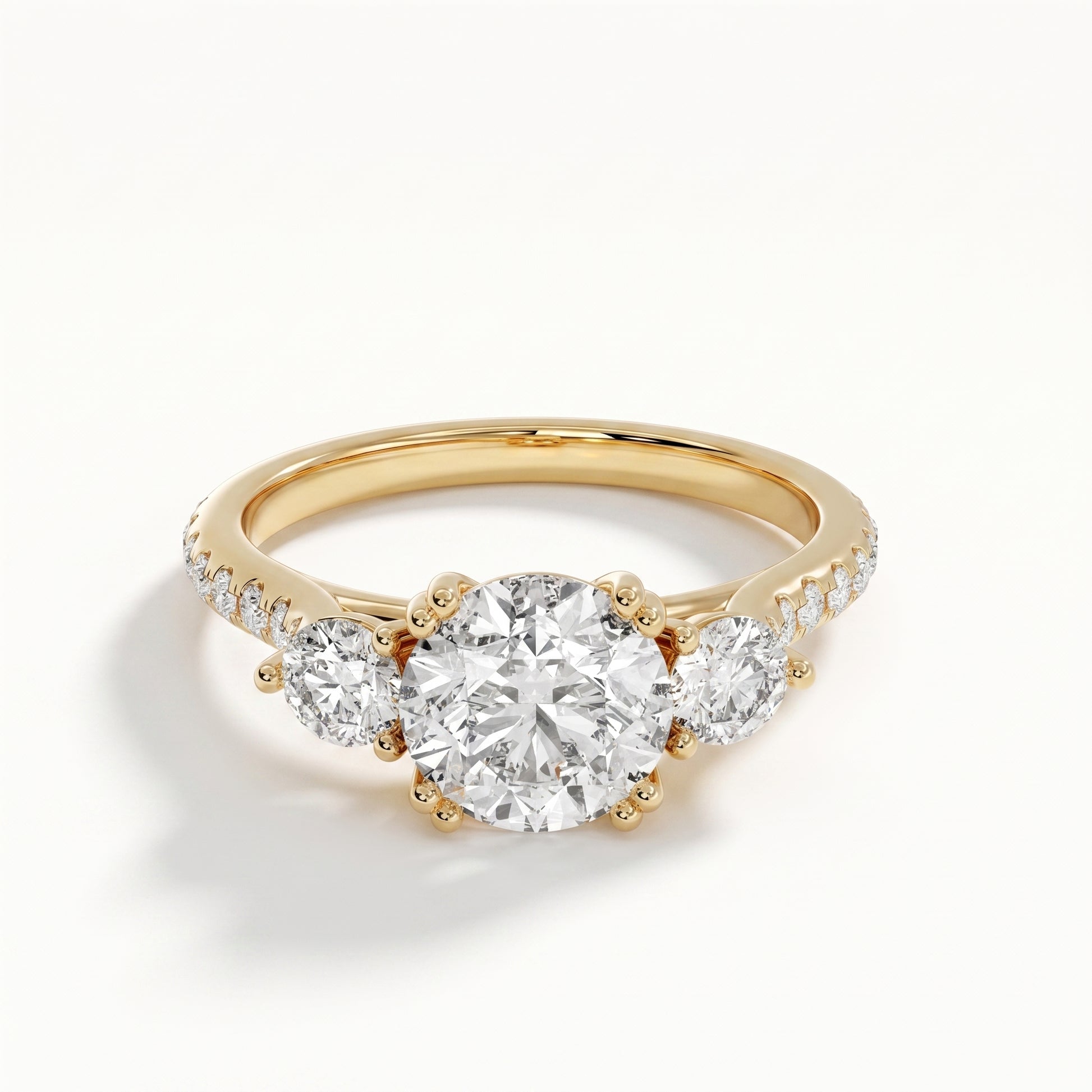 Monica - Yellow Gold - monica-YG-round-hero