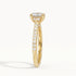 Monica - Yellow Gold - monica-YG-round-side