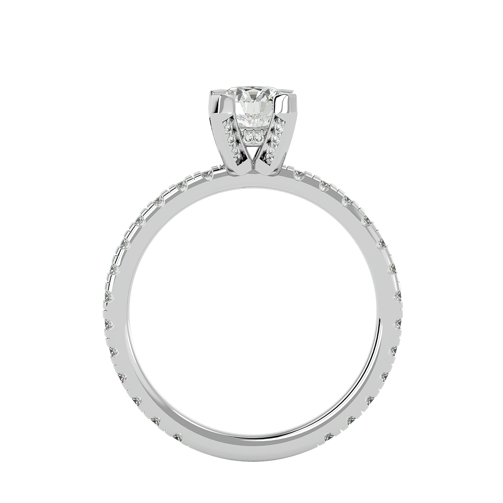 Naomi - White Gold - naomi-WG-round-front