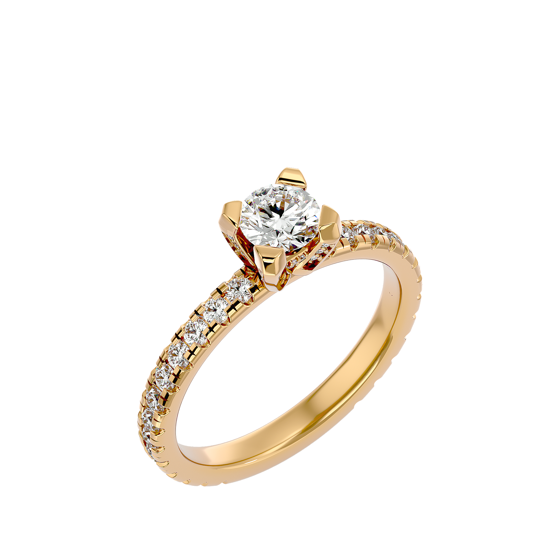 Naomi - Yellow Gold - naomi-YG-round-front_3