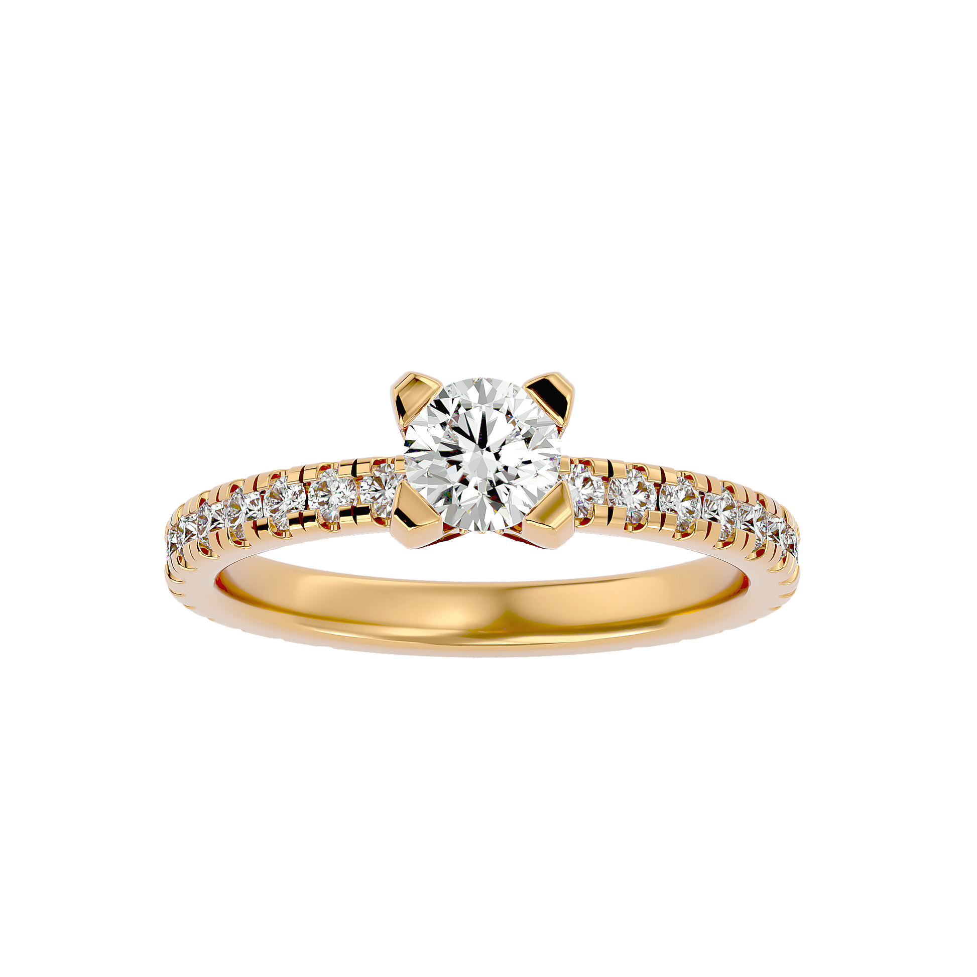 Naomi - Yellow Gold - naomi-YG-round-hero