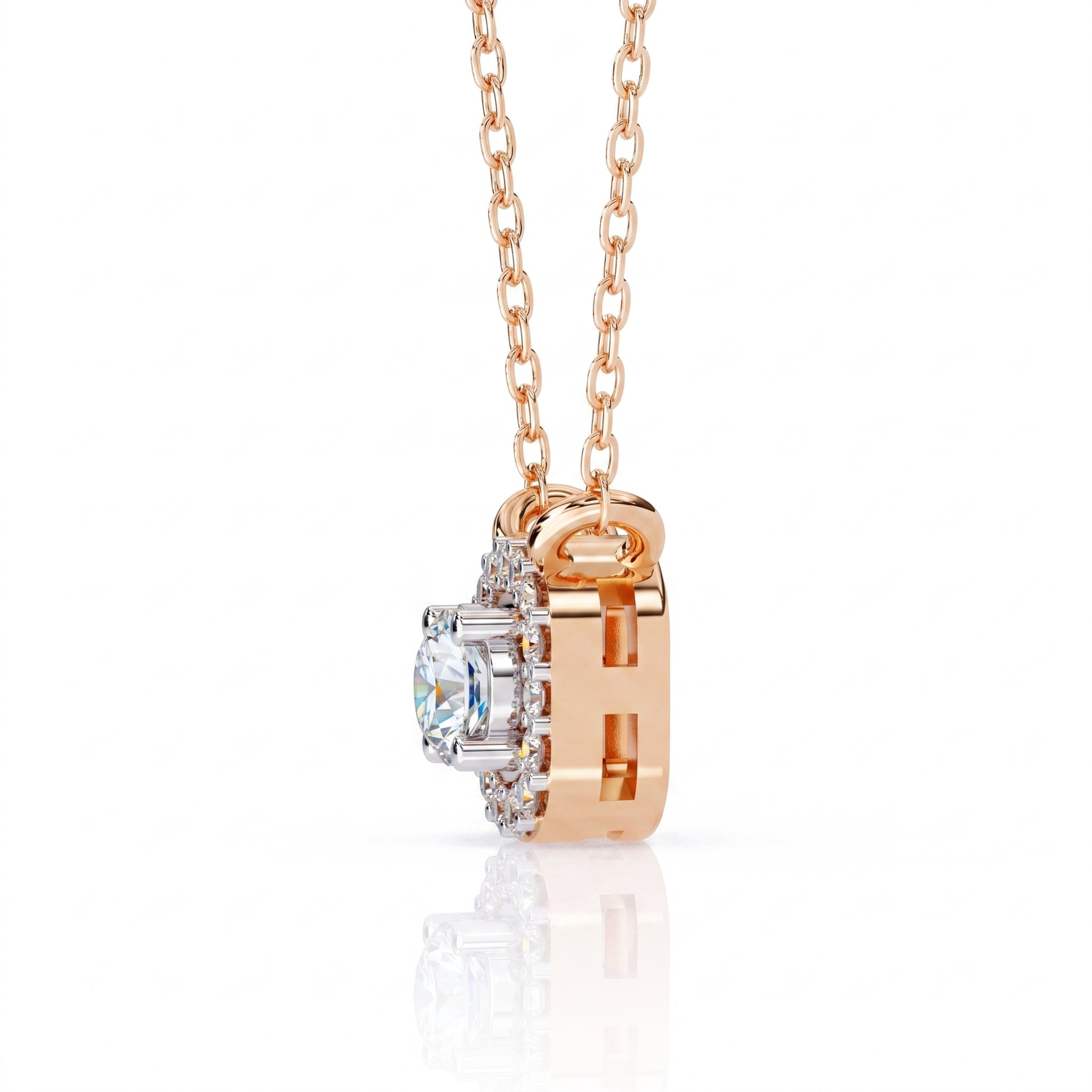 Niamh - Rose Gold - niamh-RG-cushion-side