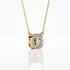 Niamh - Yellow Gold - niamh-YG-cushion-angle