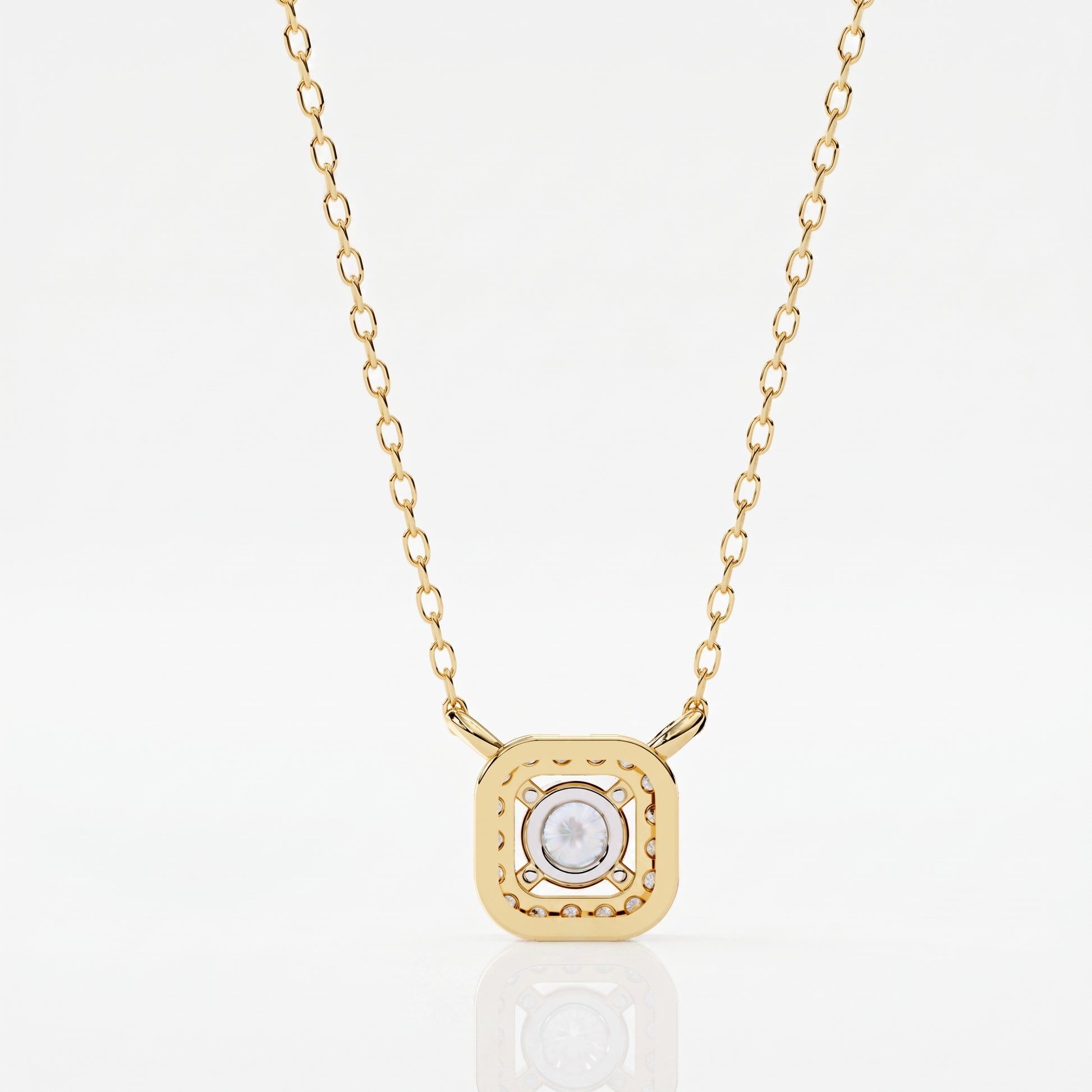 Niamh - Yellow Gold - niamh-YG-cushion-front