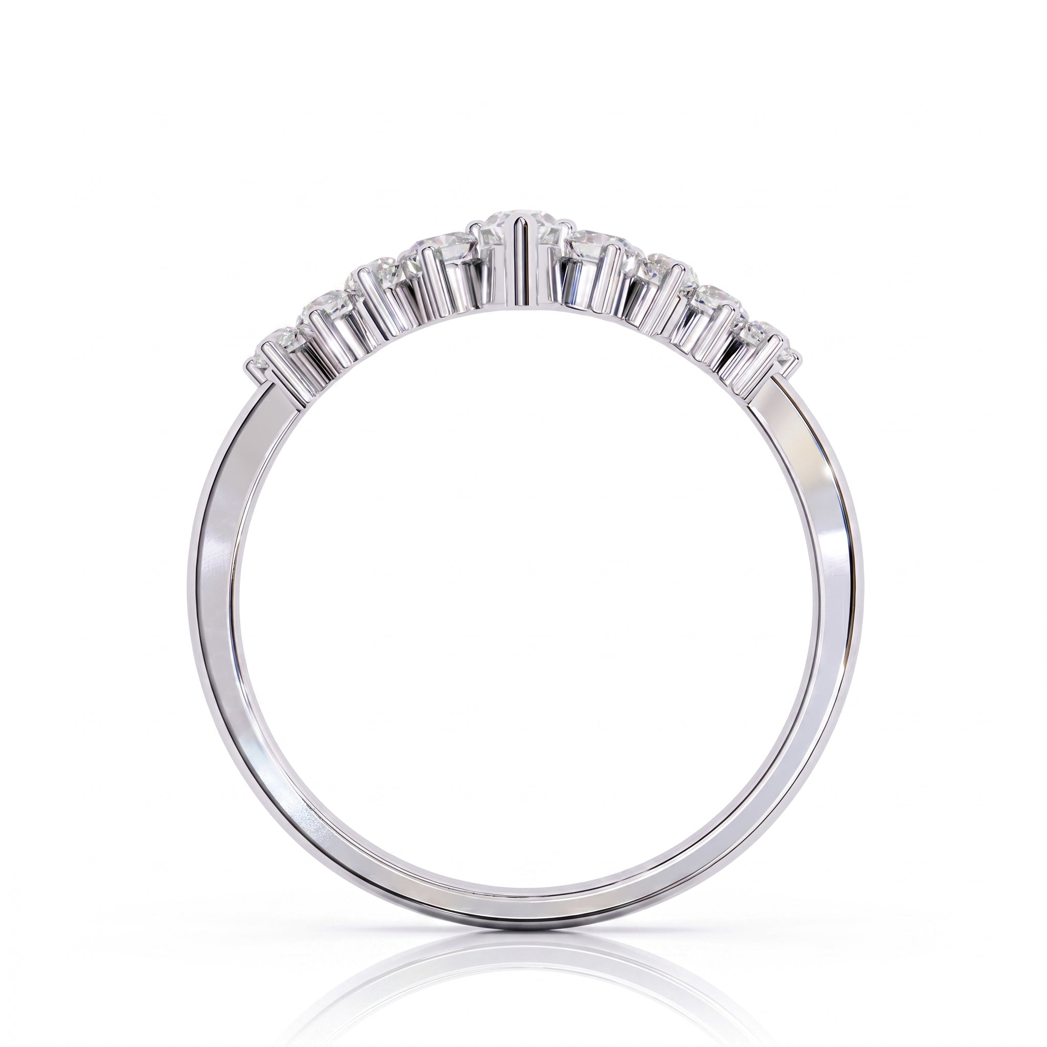 Nina - White Gold - nina-WG-round-front