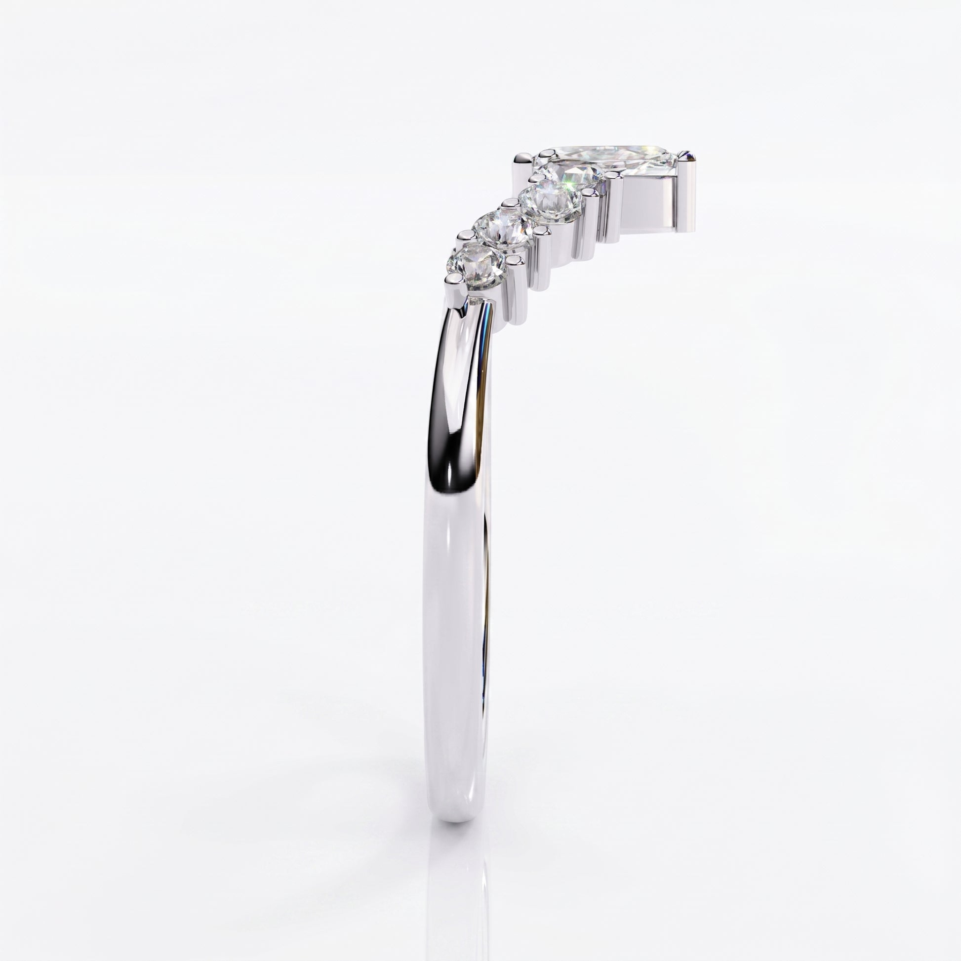 Nina - White Gold - nina-WG-round-side