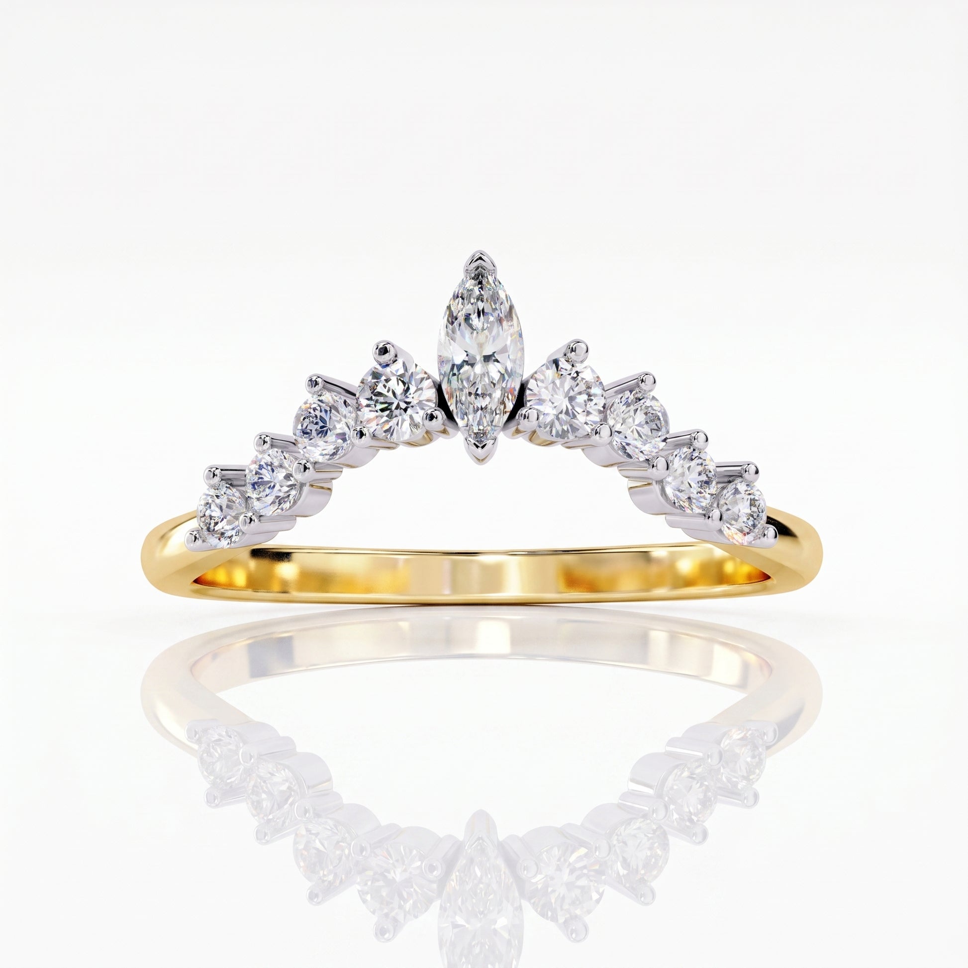Nina - Yellow Gold - nina-YG-round-top