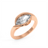 Noor - Rose Gold - noor-RG-marquise-angle