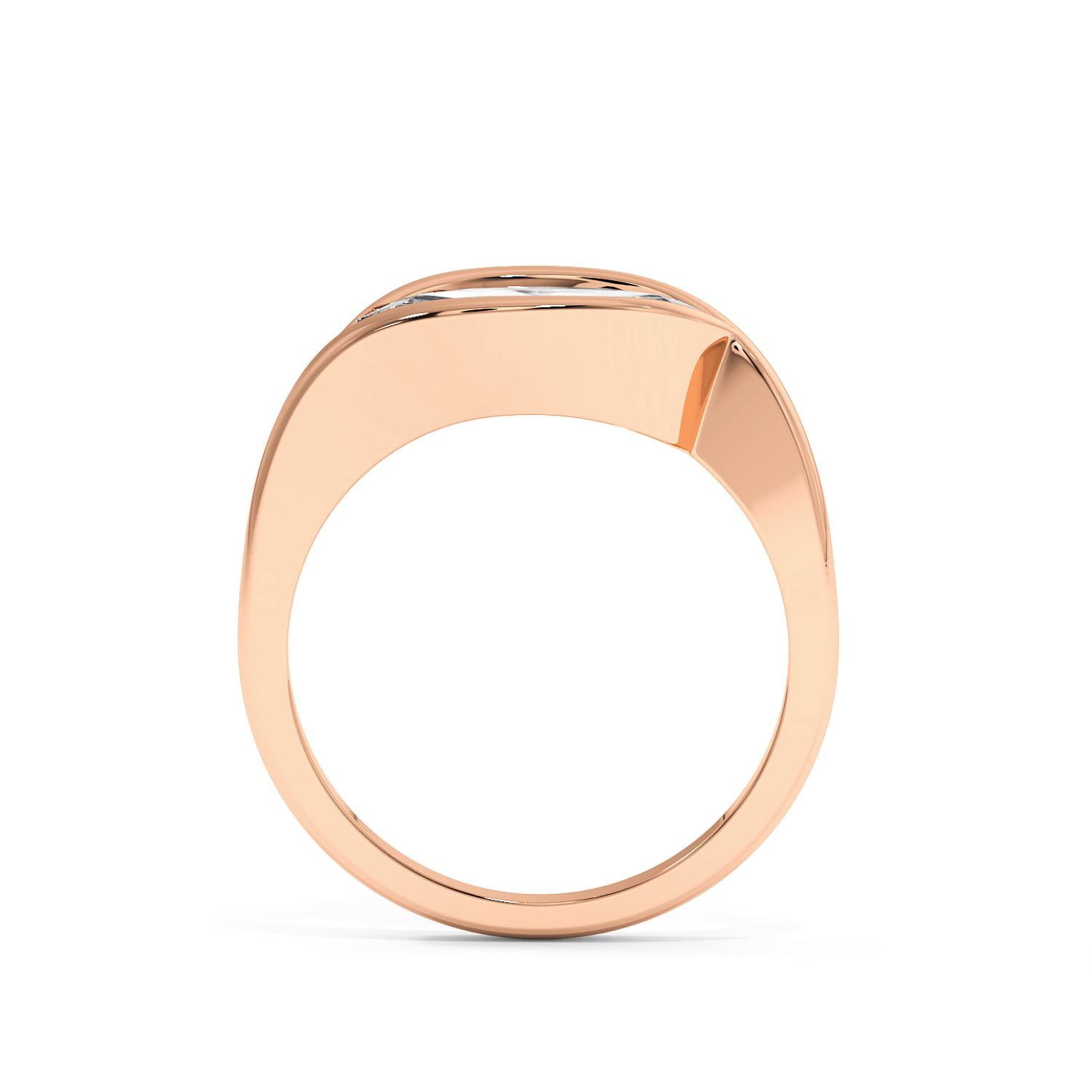 Noor - Rose Gold - noor-RG-marquise-front
