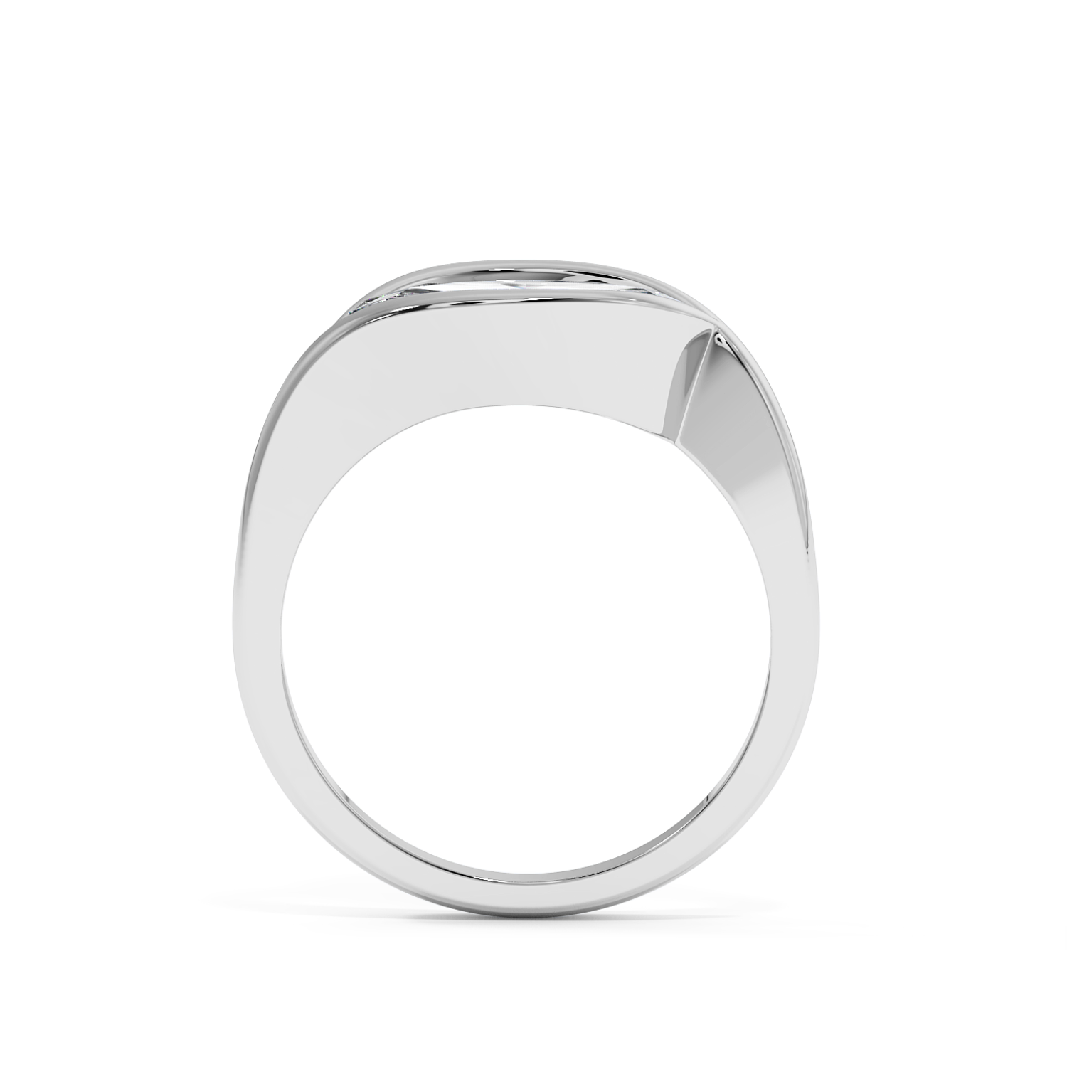 Noor - White Gold - noor-WG-marquise-front