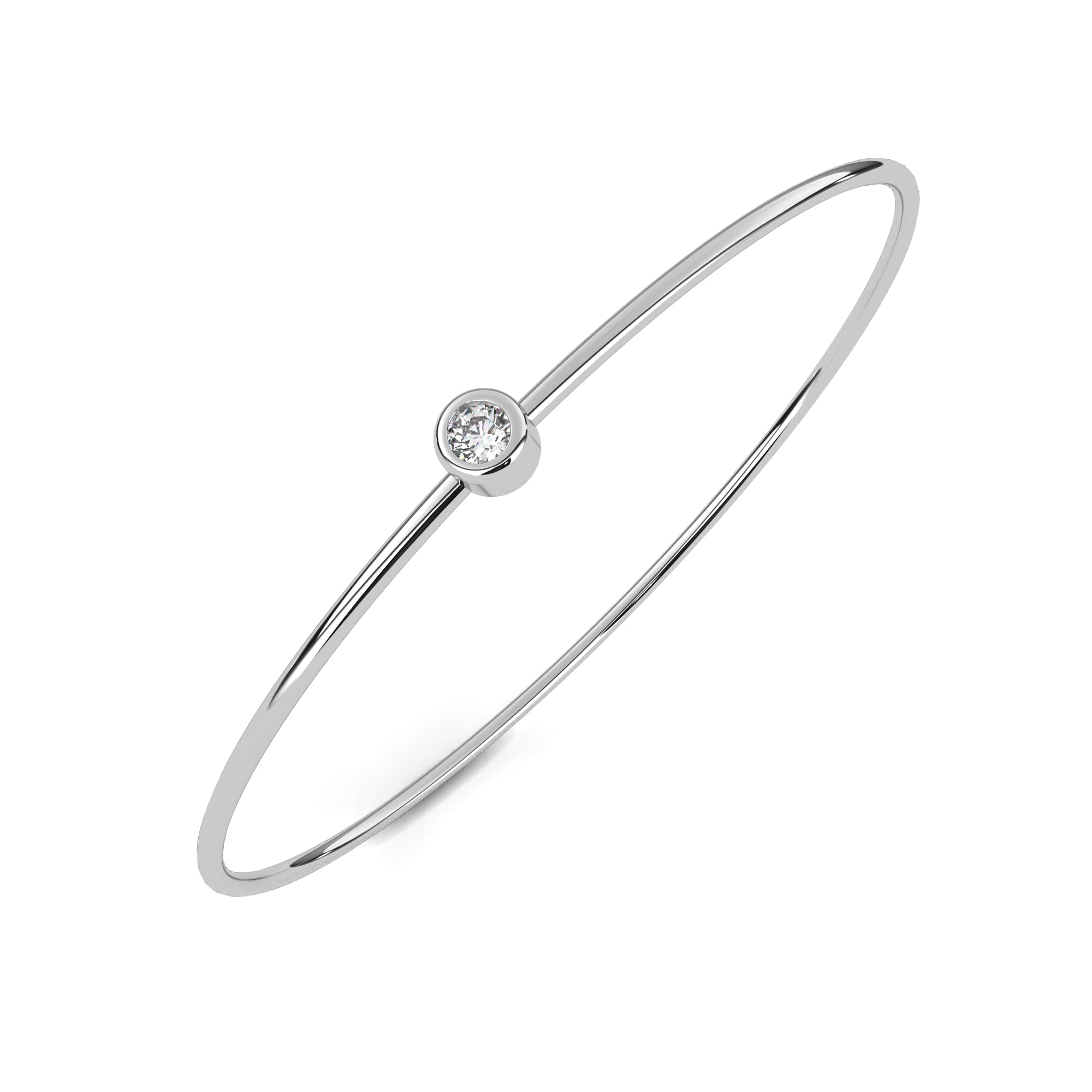 Nova - White Gold - nova-WG-round-angle