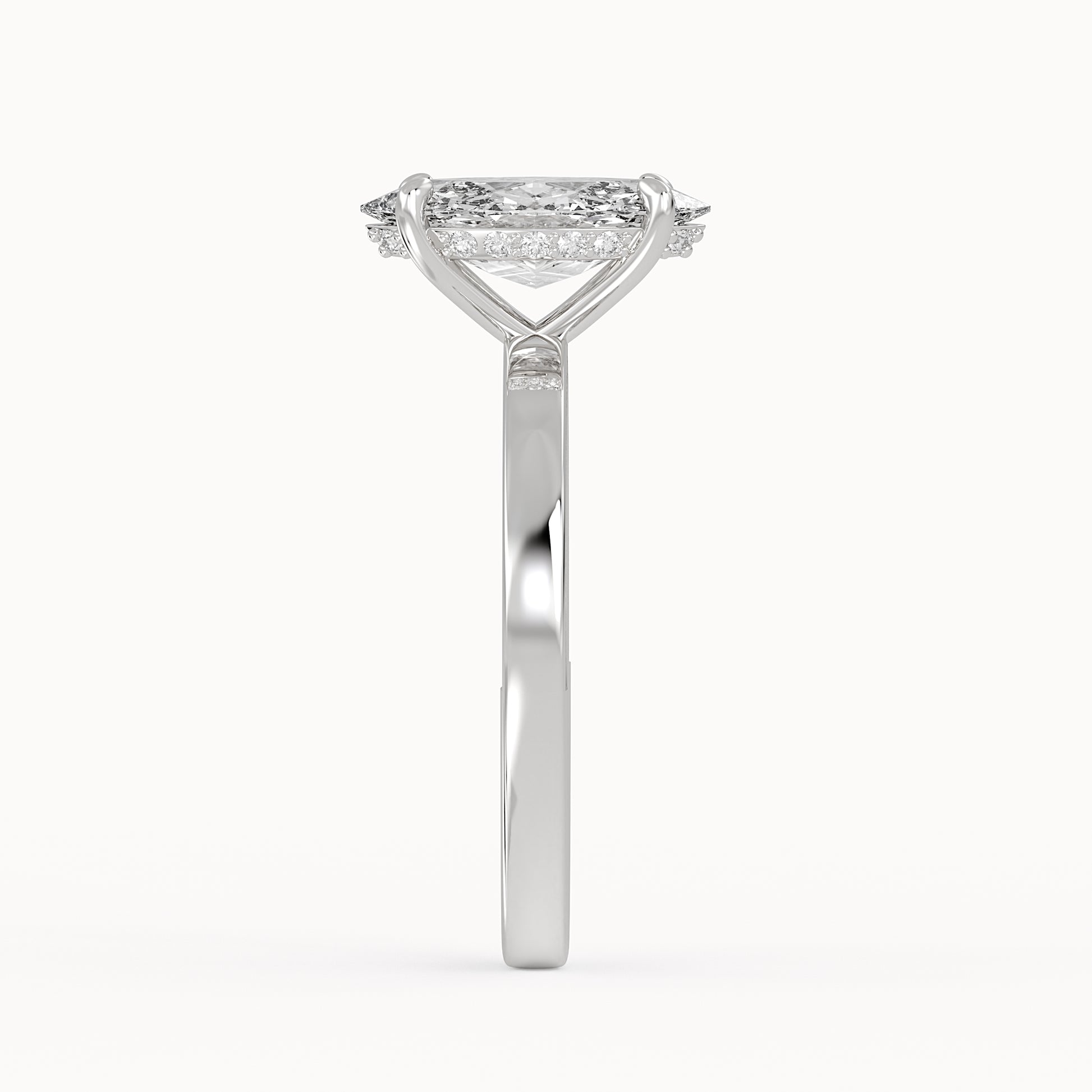 Olivia - White Gold - olivia-WG-marquise-side