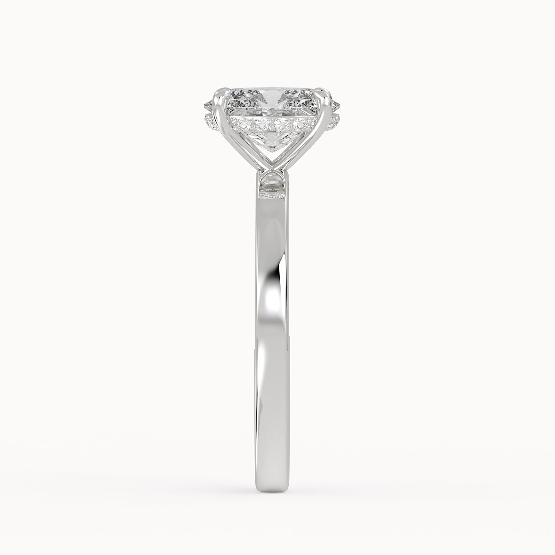 Olivia - White Gold - olivia-WG-oval-side