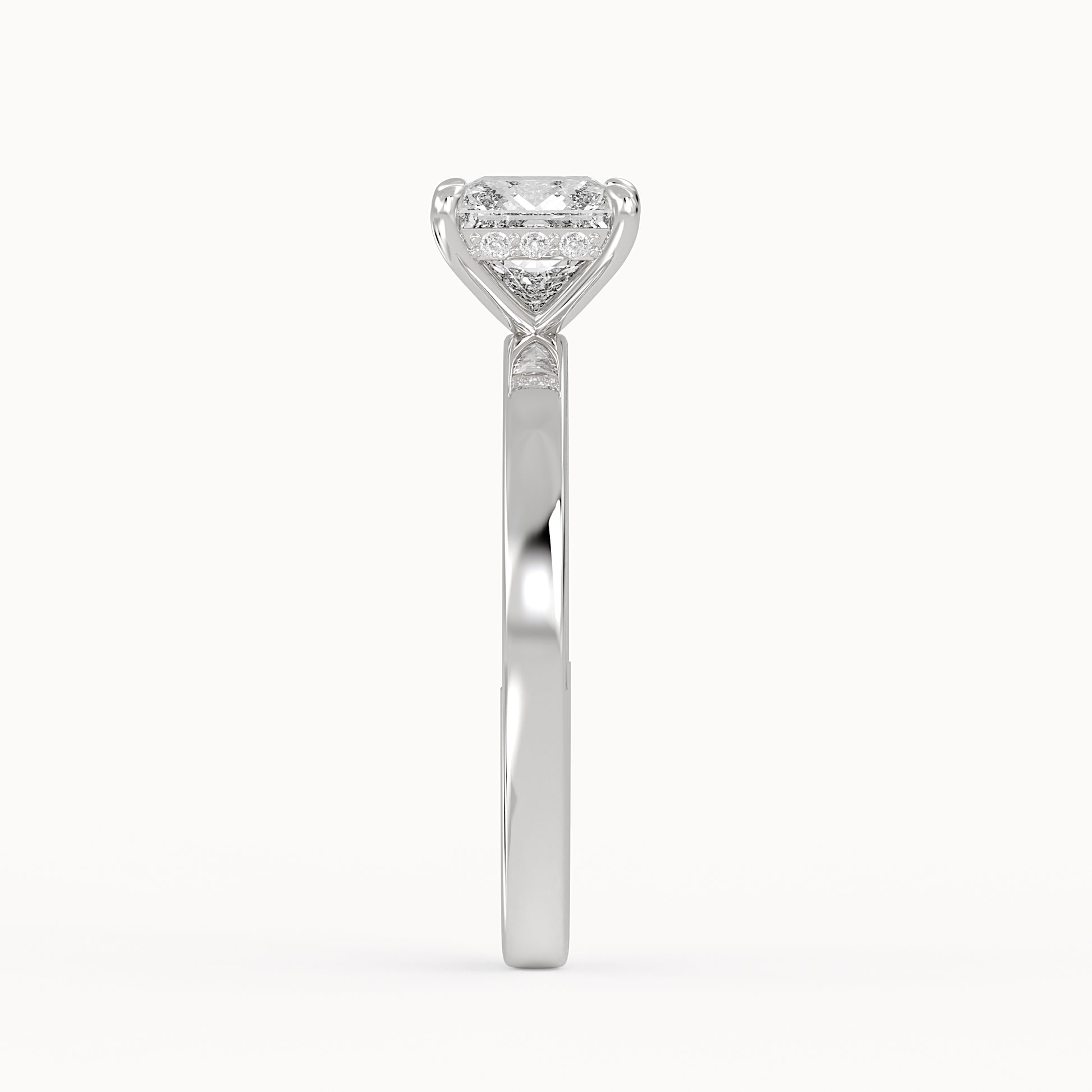 Olivia - White Gold - olivia-WG-princess-side