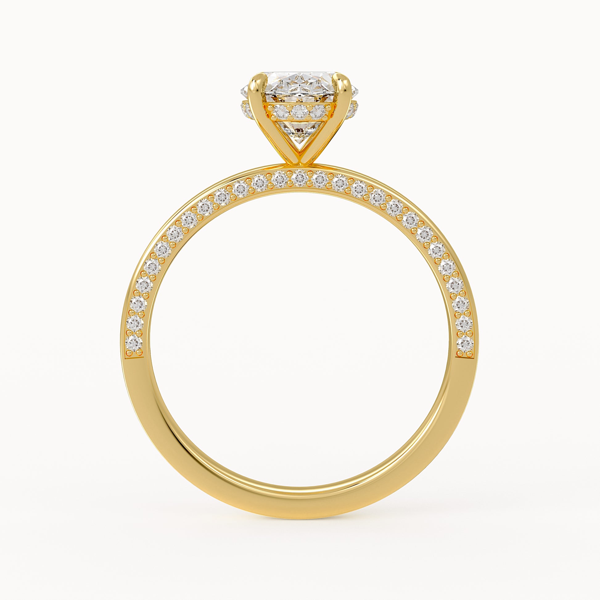 Olivia - Yellow Gold - olivia-YG-oval-front