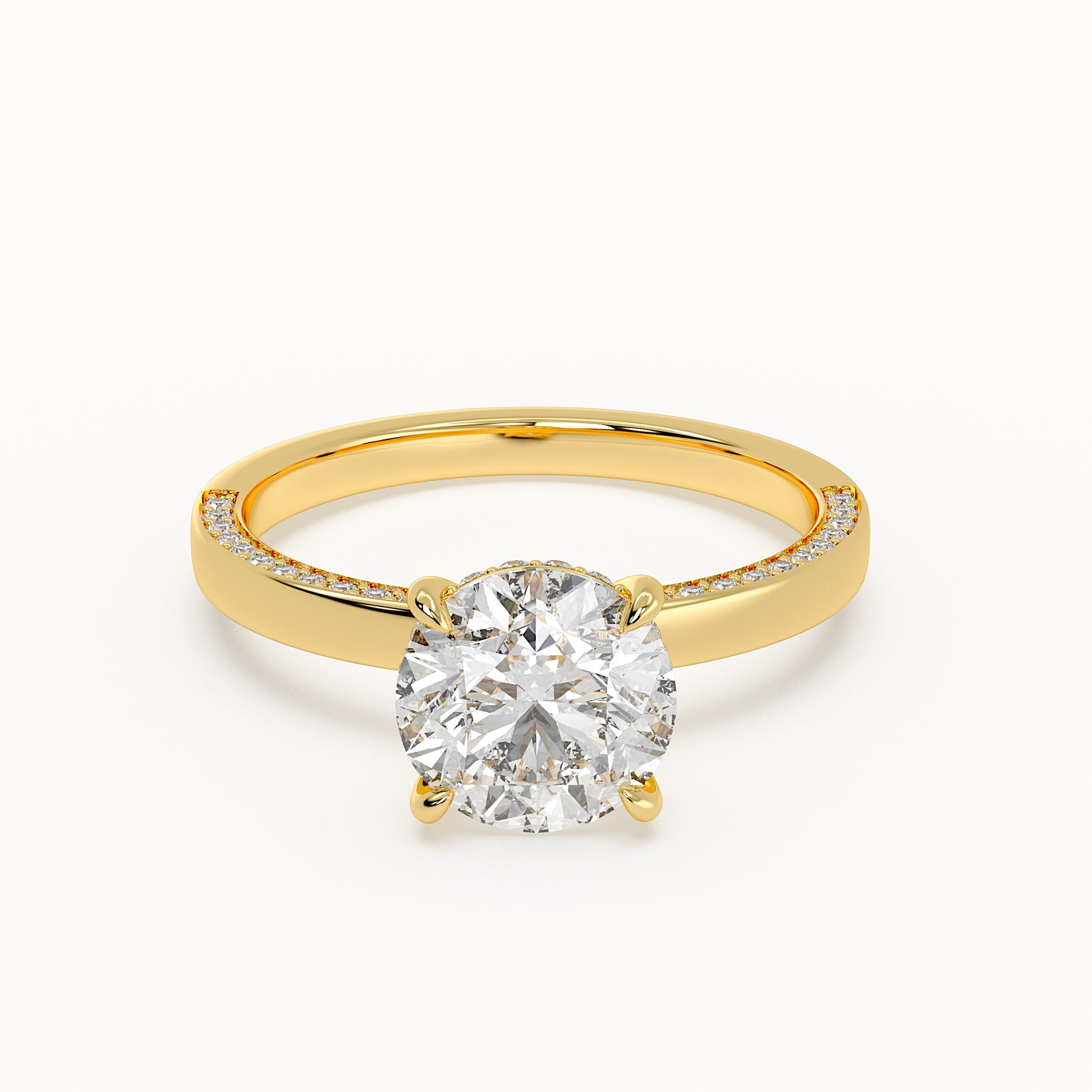 Olivia - Yellow Gold - olivia-YG-round-hero