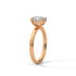 Opal - Rose Gold - oval-side