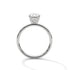 Opal - White Gold - oval-front