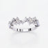 Ophelia - White Gold - ophelia-WG-emerald-angle