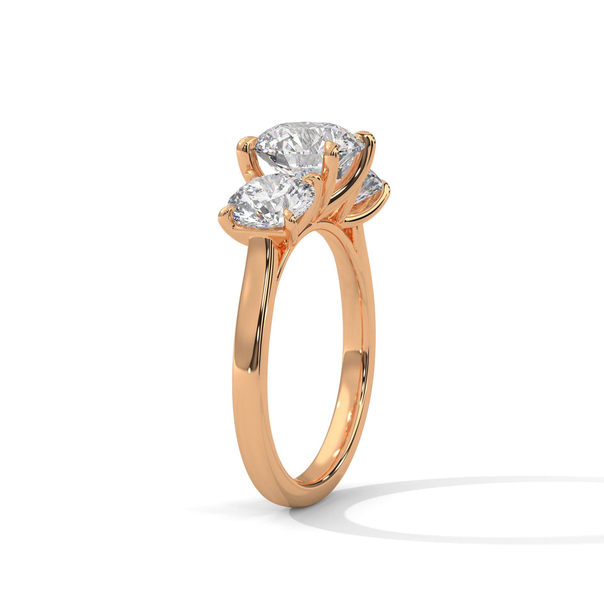Paige - Rose Gold - paige-RG-round-side