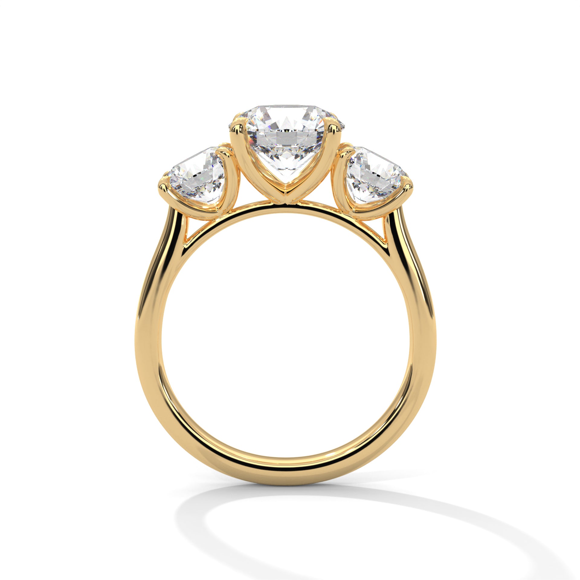 Paige - Yellow Gold - paige-YG-round-front