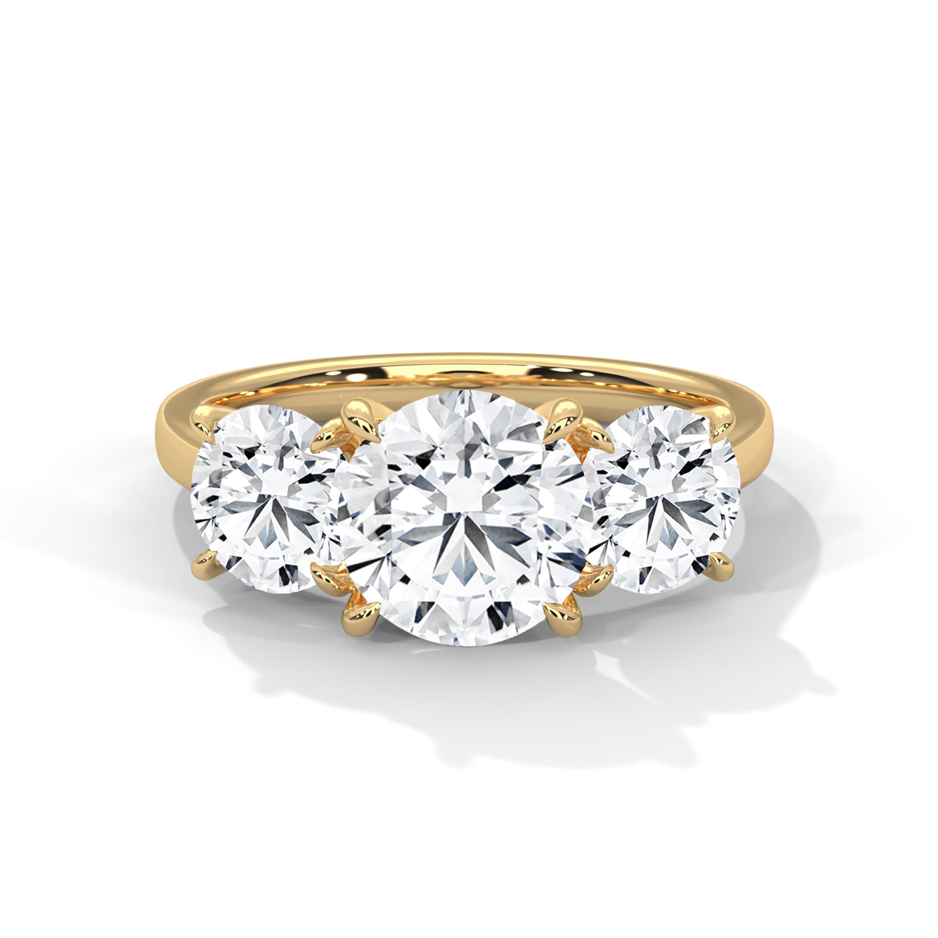Paige - Yellow Gold - paige-YG-round-hero