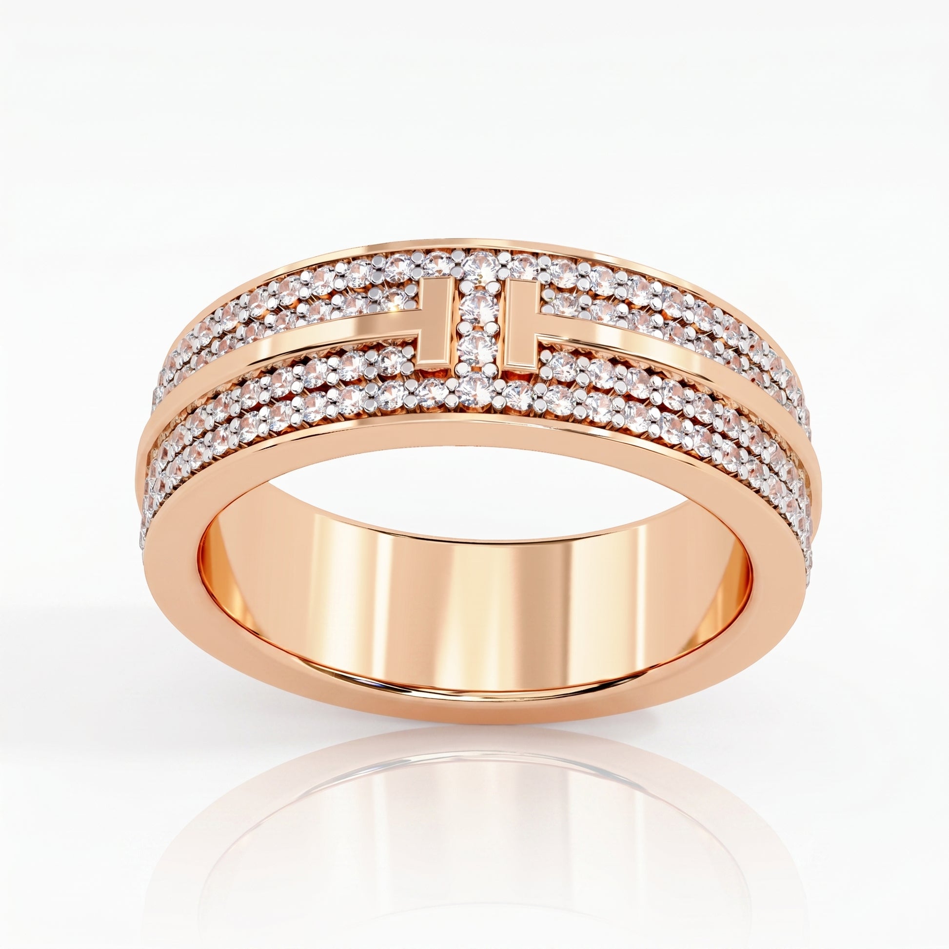 Pearl - Rose Gold - pearl-RG-round-top