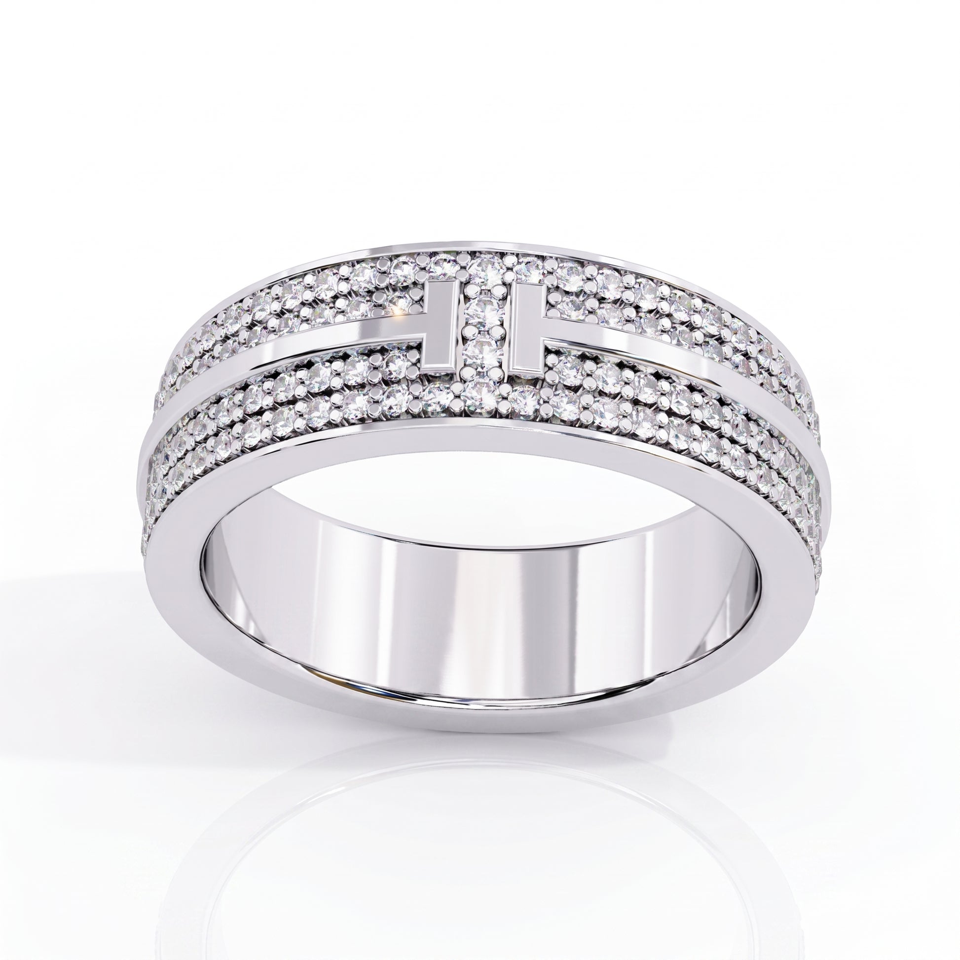 Pearl - White Gold - pearl-WG-round-top