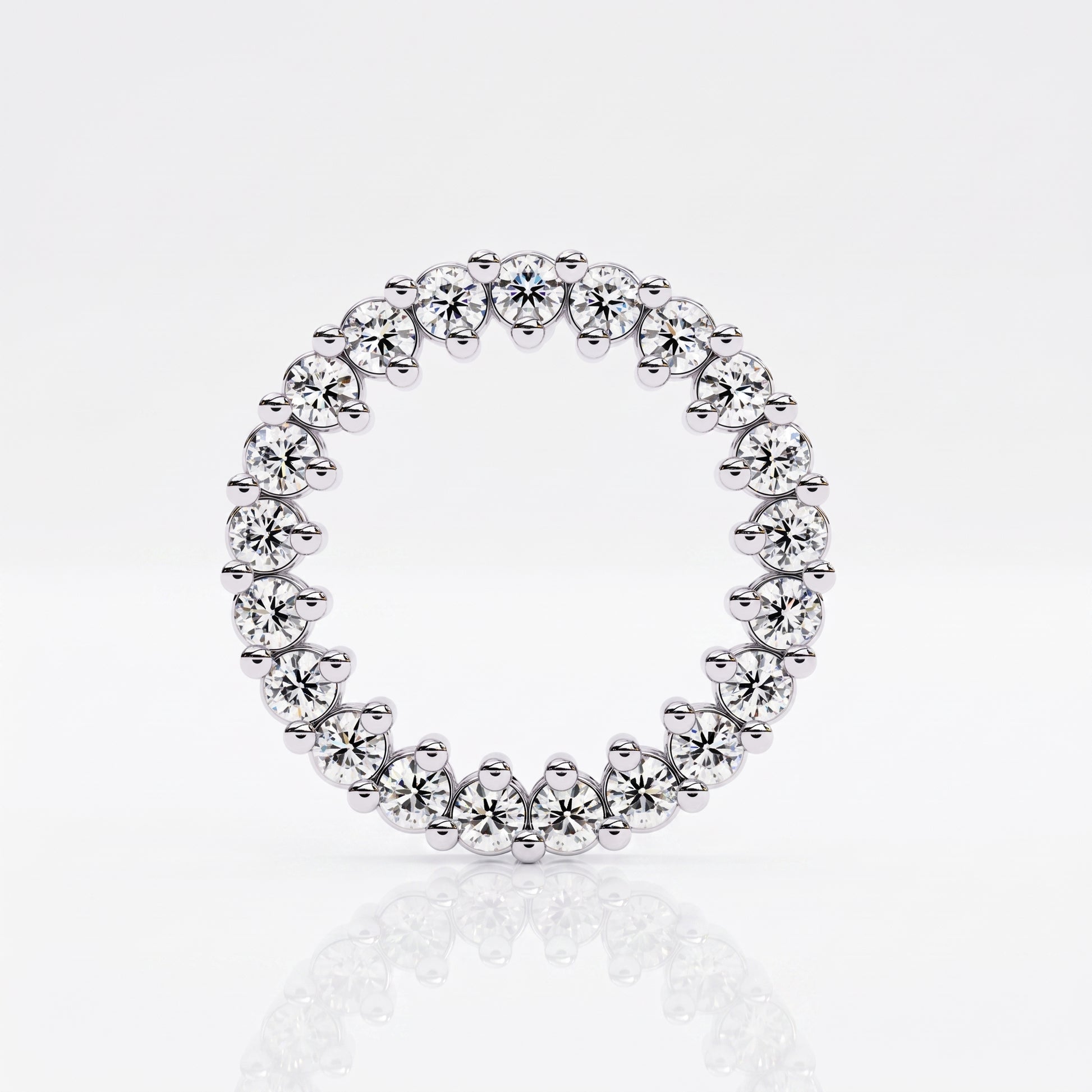 Phoebe - White Gold - phoebe-WG-round-front