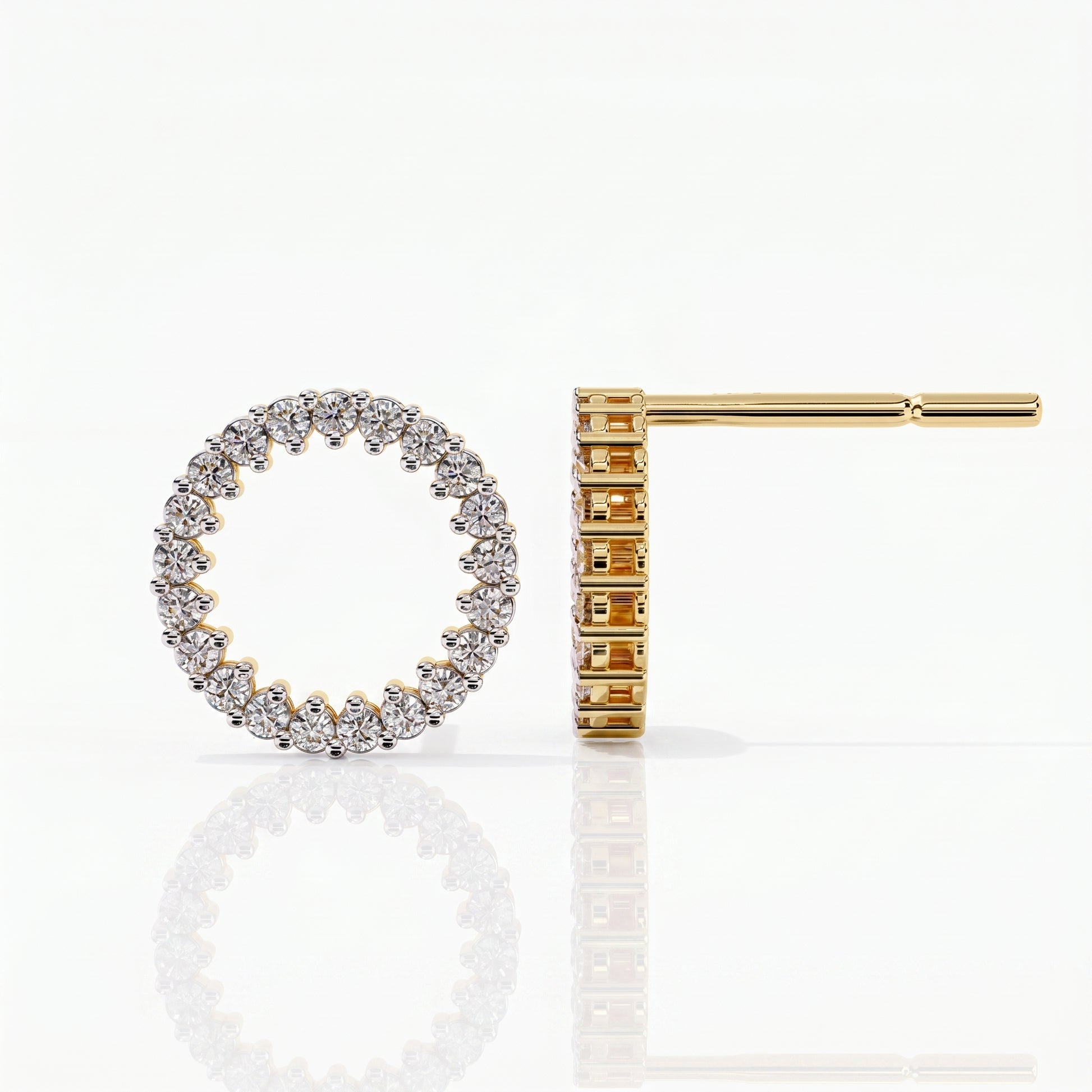Phoebe - Yellow Gold - phoebe-YG-round-front_side
