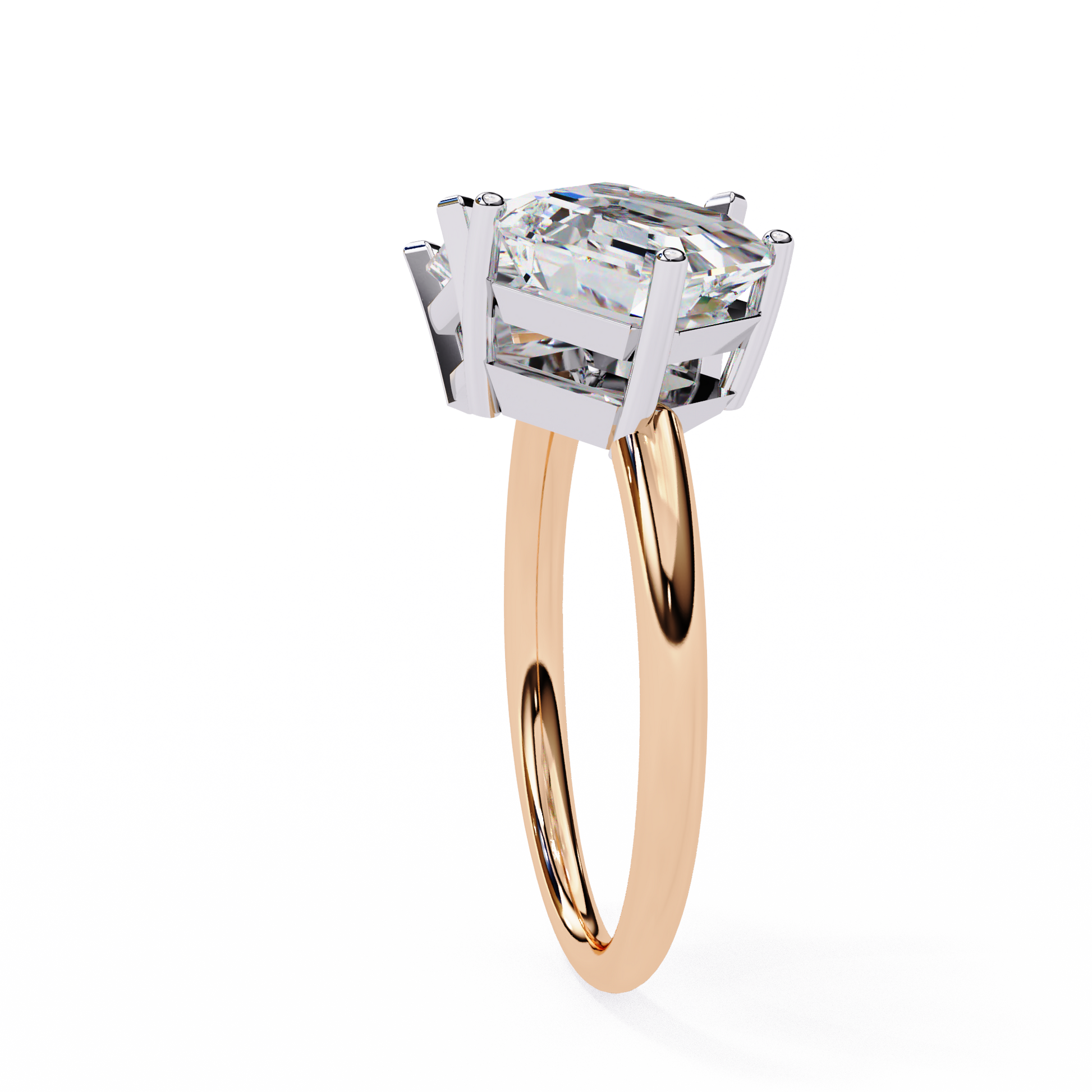 Quinn - Rose Gold - quinn-RG-emerald-angle_2