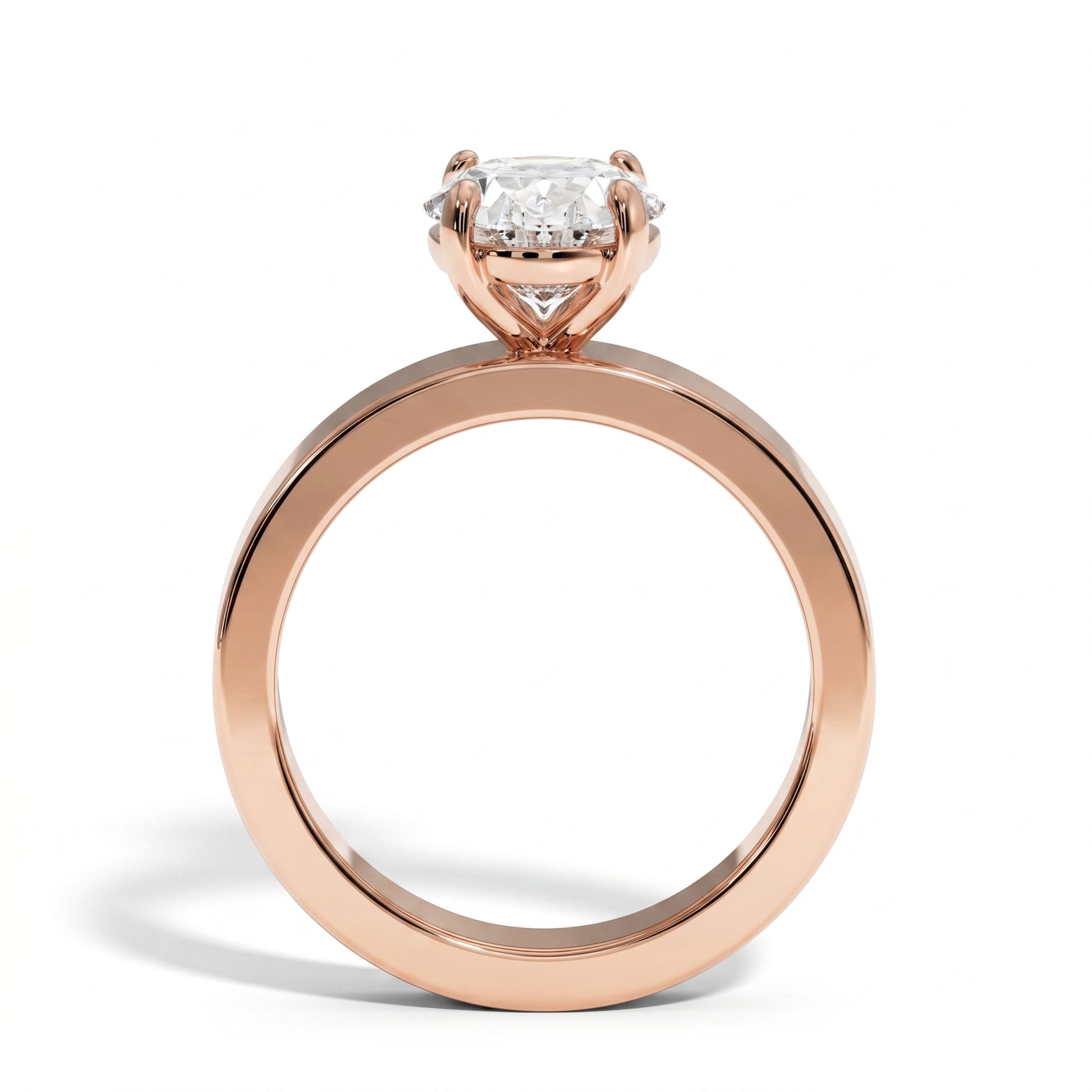 Radha - Rose Gold - radha-RG-oval-front