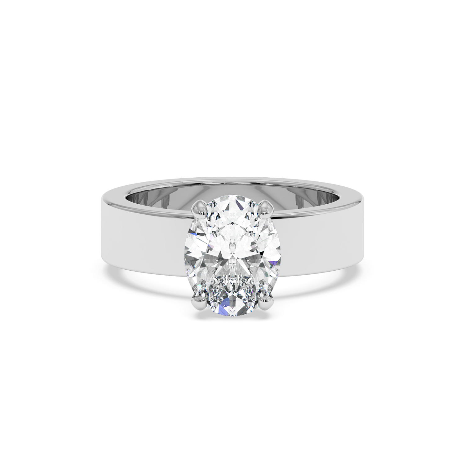 Radha - White Gold - radha-WG-oval-hero