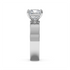 Radha - White Gold - radha-WG-princess-side